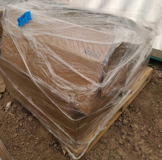 (1) Pallet w/ Epson Short-Throw Projector Wall Mounts in boxes
