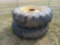 Pair of John Deere Tractor Tires