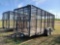 2010 Lamar 16ft. L x 7ft. W x 6ft. H, Caged Utility Trash Trailer *RECEIPT SERVE AS BILL OF SALE