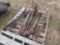 Cultivator Shanks with Sweeps on a Pallet