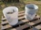 (2) Bucket Bins w/Half Inch Various Sockets