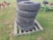 (5) Tires on a Pallet Size LT 235/80R 17