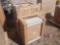 Group of Boxes w/ Hampton Bay Wall Cabinets in Gray on Pallet