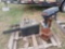 (1) Craftsman Drill Press, (1) Craftsman Chainsaw w/ Storage Case, (1) Husqvarna Chainsaw on Pallet