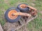(2) Mower Caster Wheels on a Pallet