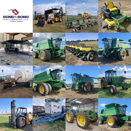 FARM EQUIPMENT AUCTION - SEBASTIAN, TX
