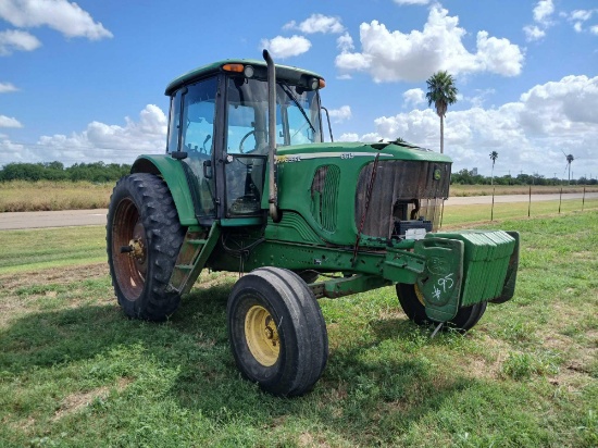 John Deere 6615 Enclosed A/C Cab Tractor, *RECEIPT SERVES AS BILL OF SALE