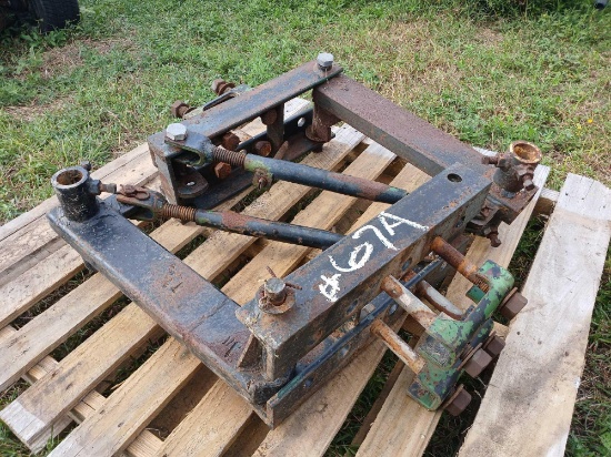 Pair of Gauge Wheel Brackets (No Wheels)