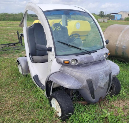 Global Electric Motors E825 Utility Golf Cart, *RECEIPT SERVES AS BILL OF SALE