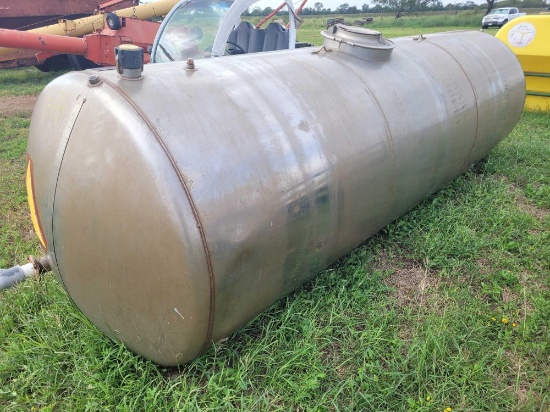 John Blue Co. 1200 Gal. Stainless Steel Nurse Tank, Srl. #960
