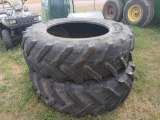 (2) Agribi 2 Tractor Tires, Size 420/85 R34