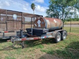 2011 Diesel Fuel Tank & Toolbox on Homemade Utilty Trailer *RECEIPT SERVES AS BILL OF SALE