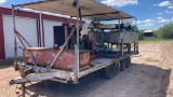 Water Pump Filtration Sys Drip Irrigation on Quad axle Trailer OFFSITE: 7219 E. TRENTON RD. EDINBURG