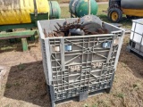A Bin w/Trash Whippers/Cleaner Brackets