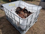 Bin w/Yetter Adjustable Mounting Brackets and Trash Whippers...