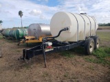 1,000 Gallon Wylie Nurse Tank w/ Honda Engine & Pump on Trailer,*RECEIPT SERVES AS BILL OF SALE