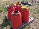 (6) MF Seed Hopper Canisters on Pallet