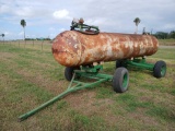 Towable Diesel Fuel Tank Trailer, *RECEIPT SERVES AS BILL OF SALE
