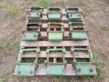 Group of Brackets on a Pallet