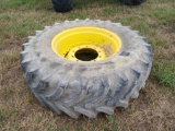 (1) Radial All Traction FWD Tractor Tire, Size 16.9 R28 420/85 R28