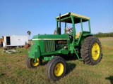 John Deere 4030H Tractor, Srl.#001599R, *RECEIPT SERVES AS BILL OF SALE