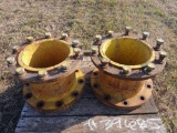 (2) John Deere 10-Hole Hub Extensions