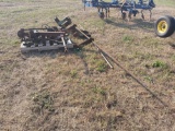 Pallet with Misc. Farm Implement Bracket Parts & Hamby Rodweeder