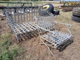 Wrought Iron Patio Furniture (1 Loveseat, 1 Chair)