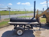Custom Made BBQ Pit on Trailer, 4x7 *RECEIPT SERVES AS BILL OF SALE *OFFSITE - 2101 I-69C, EDINBURG