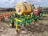 John Deere 2-Row Fertilizer Rig w/ 4 Fertilizer Knives, 1 Large Tank, & CDS Squeezer Pump...