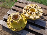 (2) John Deere Dual Hubs