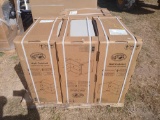 Group of Boxes w/ Hampton Bay Wall Cabinets in Gray on Pallet