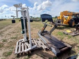 (1) LifeFitness 9500HR Treadmill, (1) Arm Exension Exercise Machine