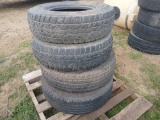 (4) Vehicle Tires, Size LT 235/85 R16