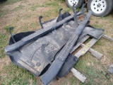 Pallet w/ WeatherTech Truck Mats, (2) Side-Door Running Boards for Trucks, Bag of Screws