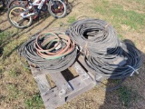 Pallet w/Irrigation/Sprayer Hoses