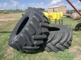 (2) Firestone Combine Tires, Size 800/66R32 (30.5LR32)