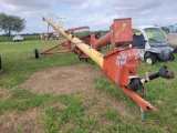 Westfield MK 100 Gear Drive Grain Auger w/ Hydraulic Hopper