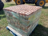Pallet of 5-Hole Clay Bricks