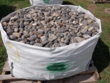 Pallet w/ Landscape River Rocks