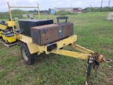 1 Axle Trailer w/Dsl. Tank and Toolbox