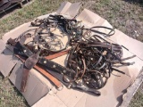 Group of Horse Bits, Bridles, Tacks