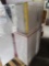 (1) Office Wooden Desk, (1) Children's Classroom Book Display, Children's Play Kitchenware on Pallet