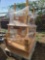 Group of Wooden Side Tables on Pallet