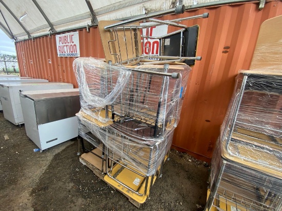 (1) Pallet w/ Student Desks