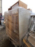 (1) Pallet w/ Wooden Desks