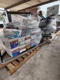 (3) Pallets w/ (8) Benchmark Assessment Systems, (1) Large TEKS Math Kit, (1) Student Desk, etc.