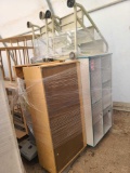 (2) 3-Step Ladders, (1) Advance Spectrum 12P Vacuum, Group of Assorted Classroom Storage Cubbies