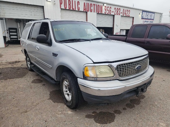 2002 Ford Expedition Multipurpose Vehicle (MPV), VIN # 1FMRU15W92LA59849