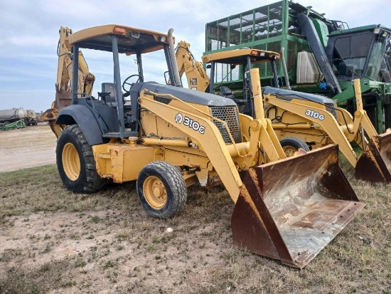 2002 John Deere 310G Backhoe Loader, P.I.N.#T0310GX949385, *RECEIPT SERVES AS BILL OF SALE